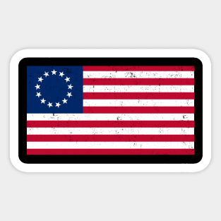 betsy ross flag Sticker